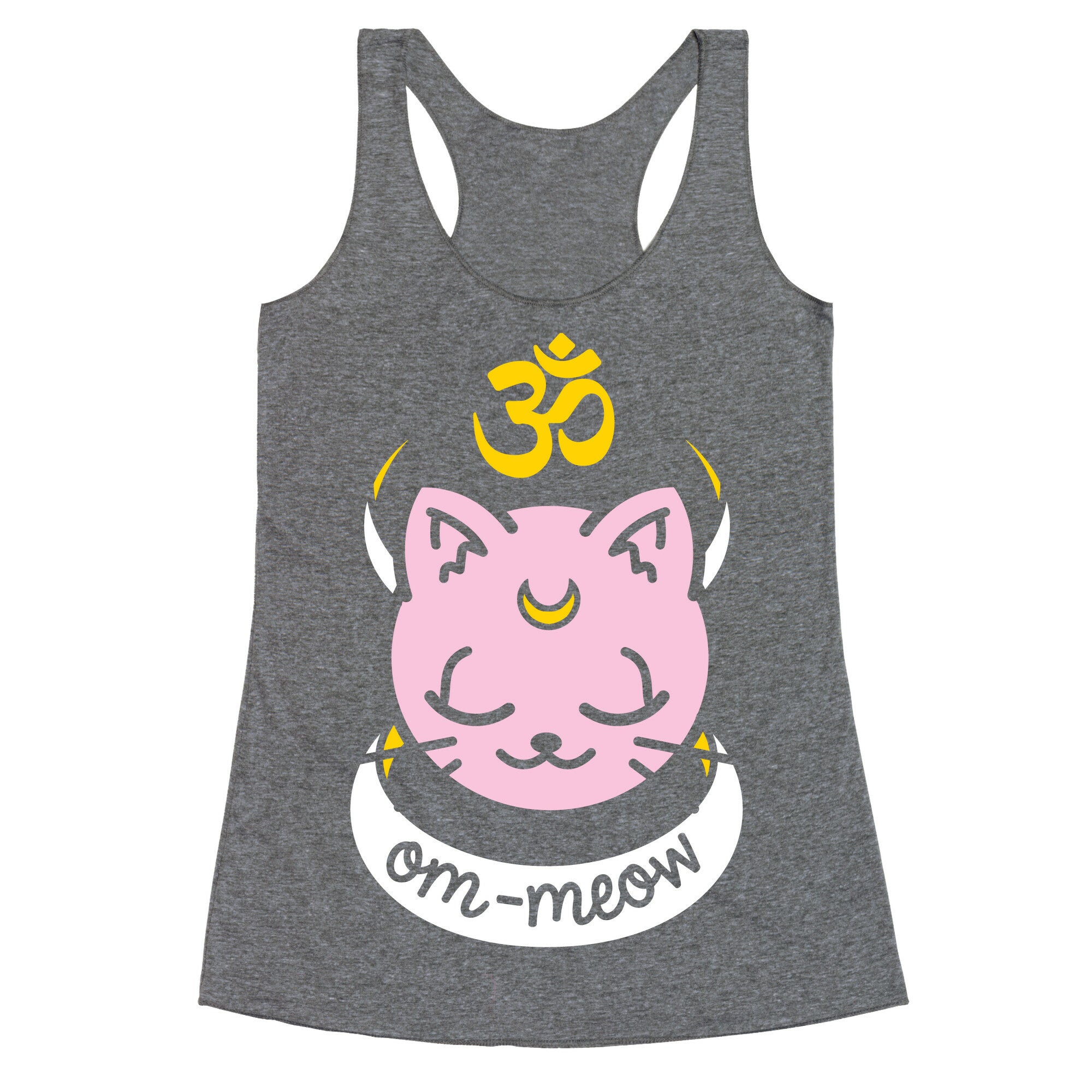 Om-Meow Racerback Tank
